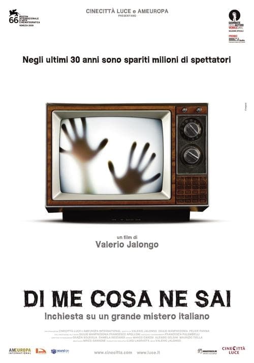 Di me cosa ne sai - Inchiesta su un grande mistero italianoのポスター