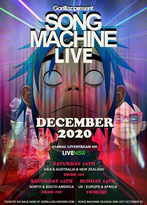 Gorillaz Present: Song Machine LIVEのポスター