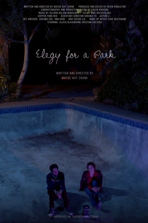 Elegy for a Parkのポスター