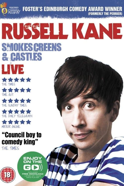 Russell Kane: Smokescreens and Castles Liveのポスター