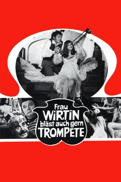 Frau Wirtin bläst auch gern Trompeteのポスター