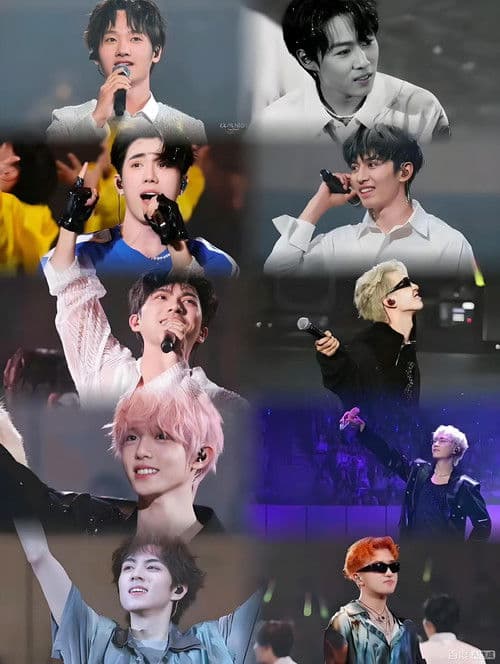 十个勤天巡回演唱会のポスター