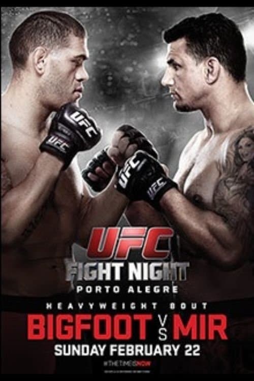 UFC Fight Night 61: Bigfoot vs. Mirのポスター