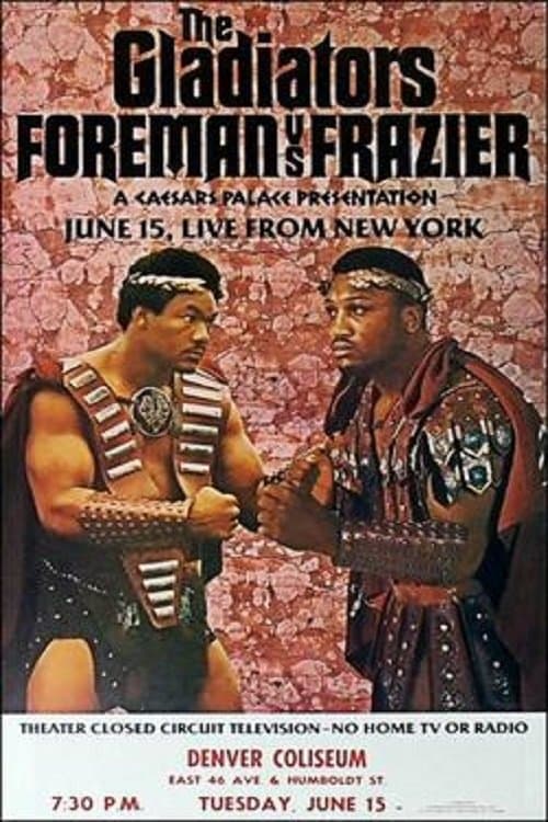George Foreman vs Joe Frazier IIのポスター