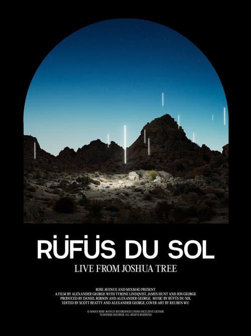 RÜFÜS DU SOL: Live from Joshua Treeのポスター