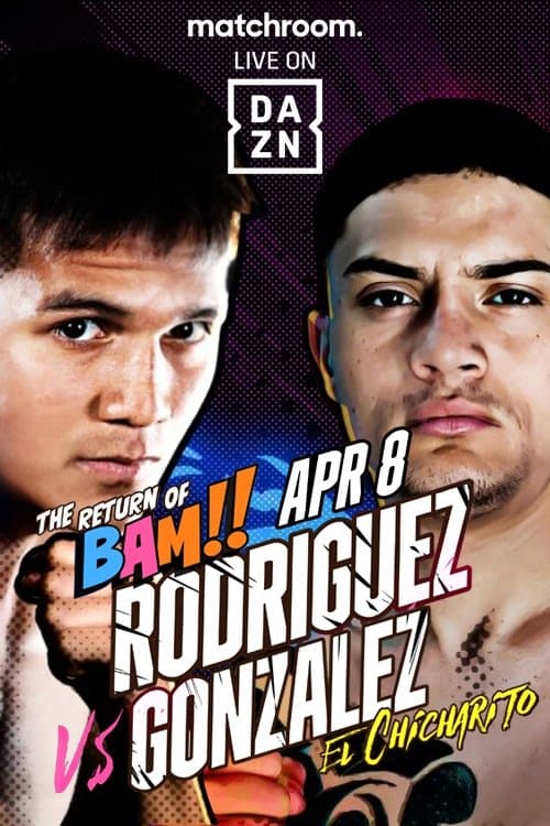 Jesse Rodriguez vs. Cristian Gonzalezのポスター