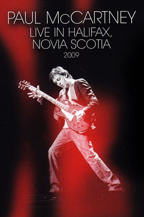 Paul McCartney - Live in Halifax, Nova Scotiaのポスター