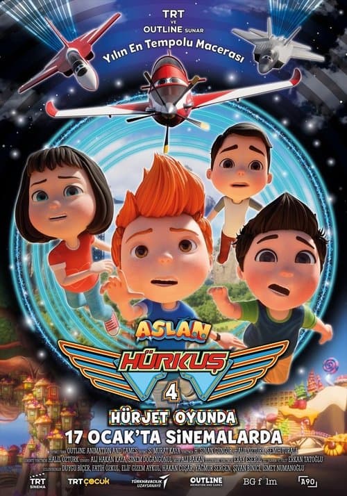 Aslan Hürkuş 4: Hürjet Oyundaのポスター