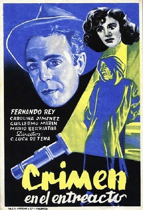 Crimen en el entreactoのポスター