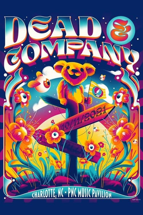 Dead & Company: 2021-10-11 PNC Music Pavilion, Charlotte, NCのポスター