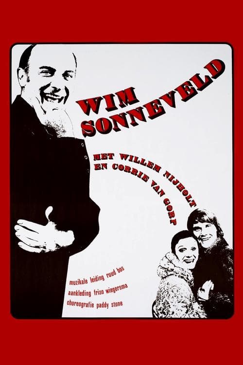 Wim Sonneveld met Willem Nijholt en Corrie van Gorpのポスター