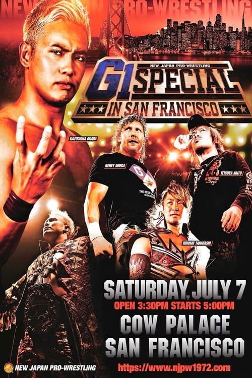 NJPW G1 Special In San Franciscoのポスター