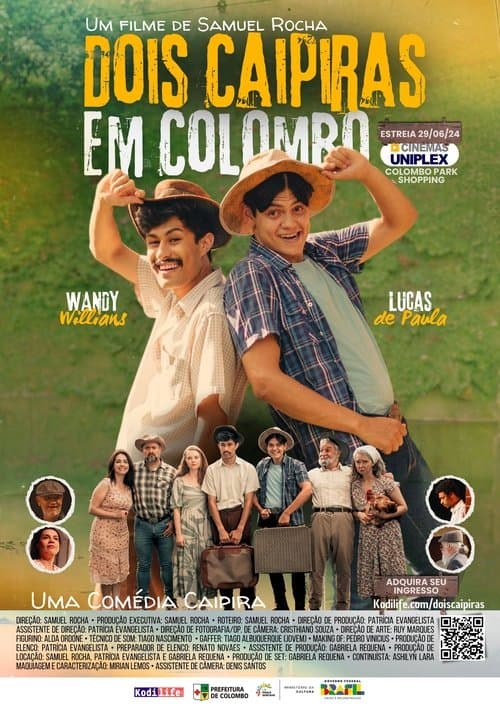 Dois Caipiras em Colomboのポスター