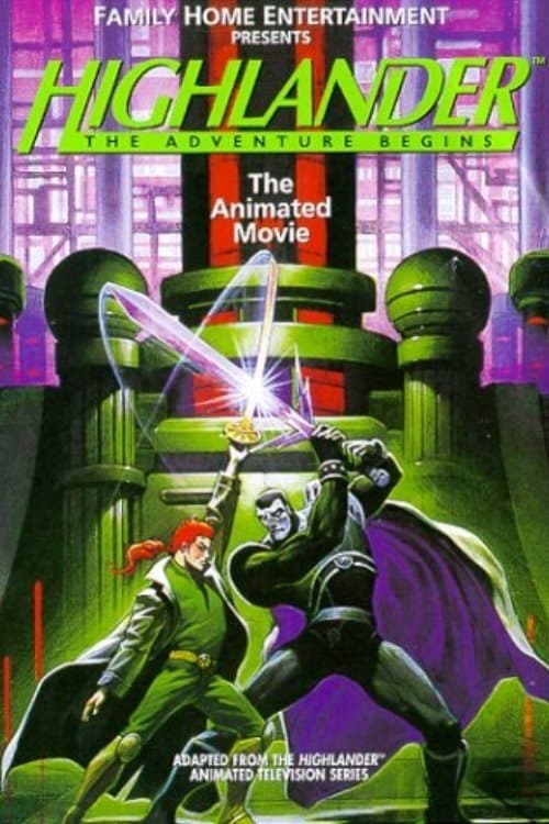 Highlander: The Adventure Begins - The Animated Series Movieのポスター