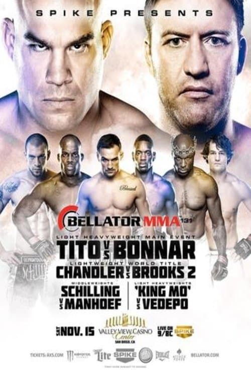 Bellator 131: Tito vs. Bonnarのポスター