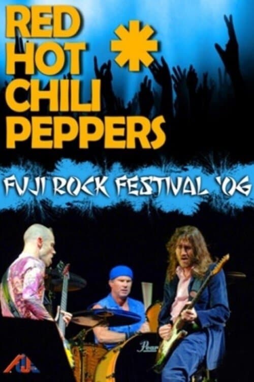 Red Hot Chili Peppers - Live at Fuji Rock Festivalのポスター