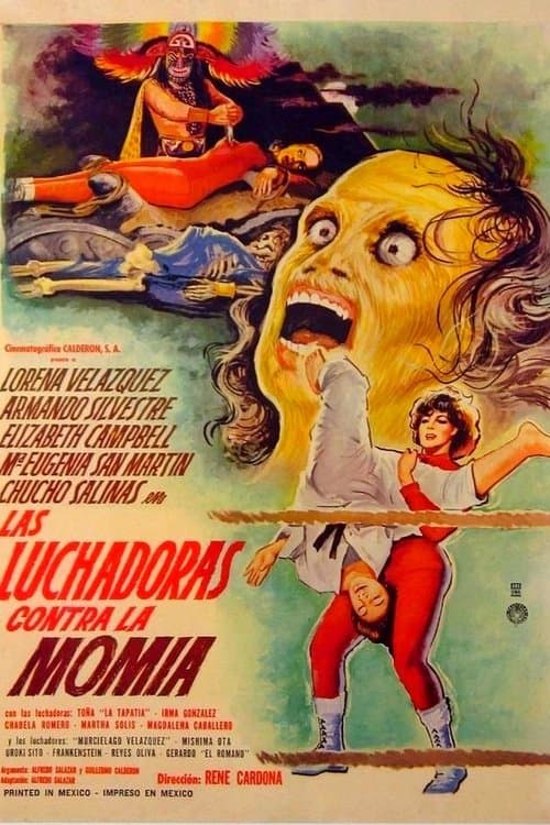 Las luchadoras contra la momiaのポスター