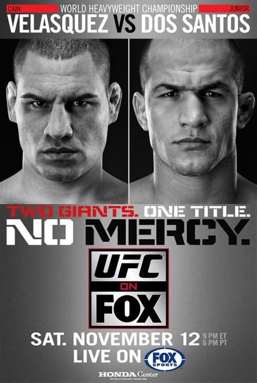 UFC on Fox 1: Velasquez vs. Dos Santosのポスター