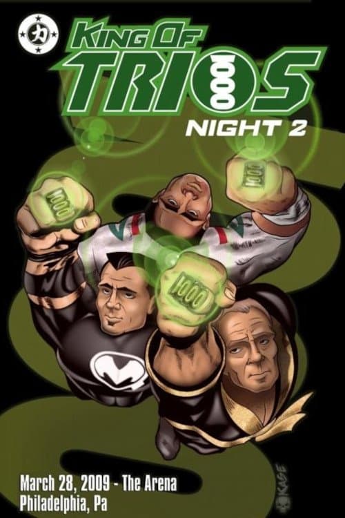 Chikara King Of Trios 2009 - Night 2のポスター