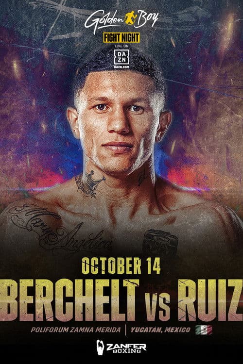 Miguel Berchelt vs. Diego Ruizのポスター