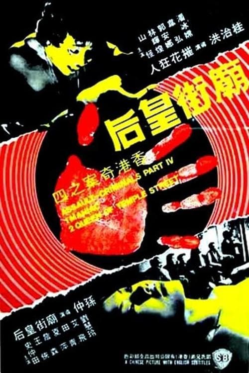 香港奇案之庙街皇后のポスター