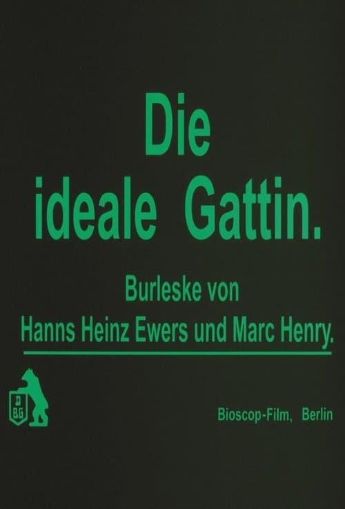 Die ideale Gattinのポスター