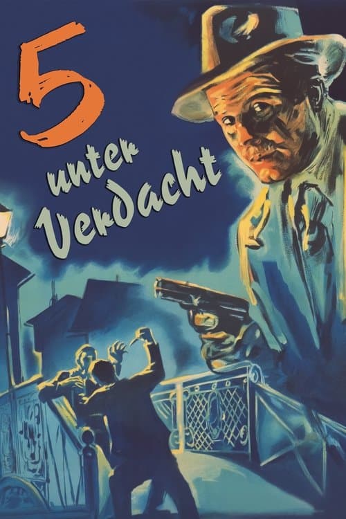 Fünf unter Verdachtのポスター