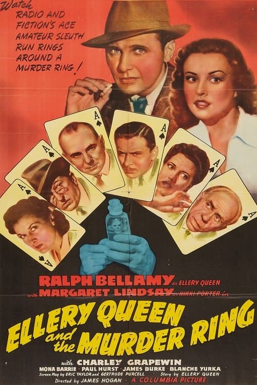 Ellery Queen and the Murder Ringのポスター