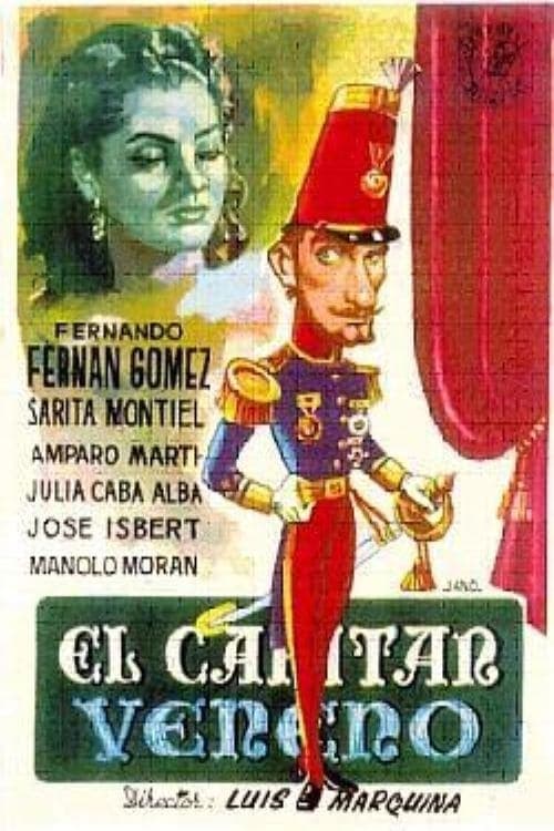 El capitán Venenoのポスター