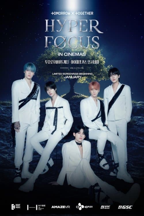 Hyperfocus: Tomorrow x Together VR Concertのポスター