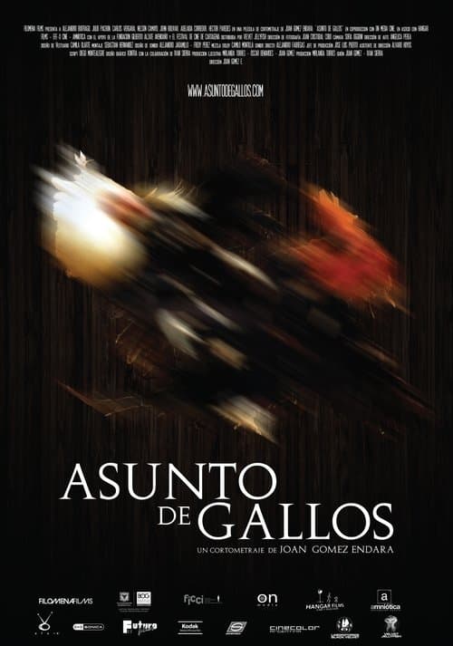 Asunto de gallosのポスター
