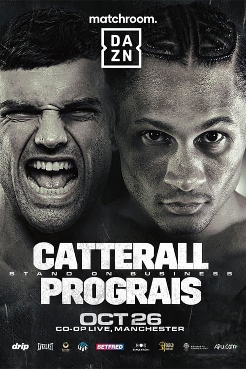 Jack Catterall vs. Regis Prograisのポスター