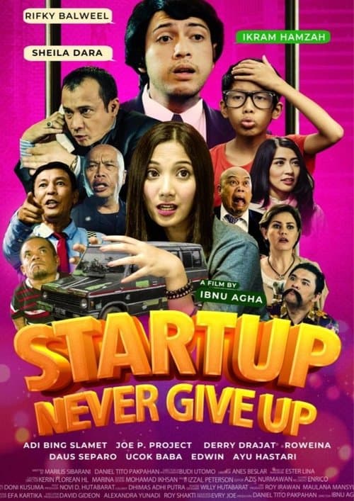 Start Up Never Give Upのポスター
