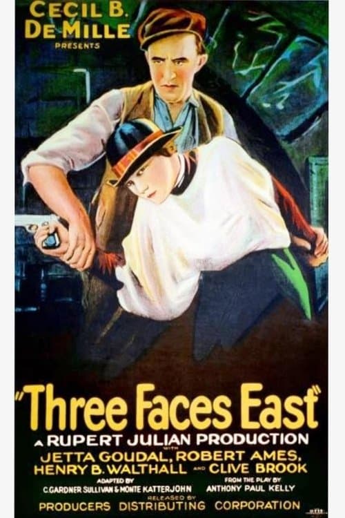 Three Faces Eastのポスター
