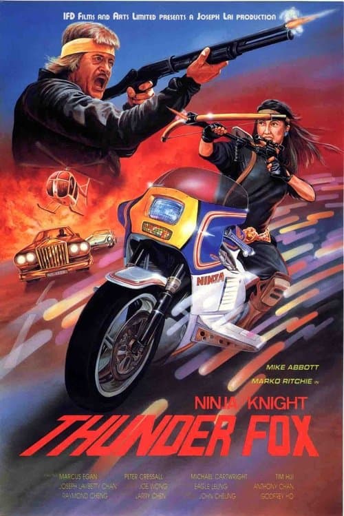 Ninja Knight Thunder Foxのポスター
