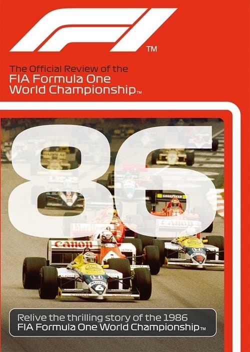 1986 FIA Formula One World Championship Season Reviewのポスター