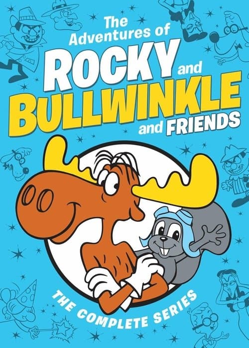 The Adventures of Rocky and Bullwinkle and Friendsのポスター