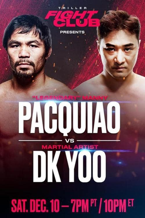 Manny Pacquiao vs. DK Yooのポスター