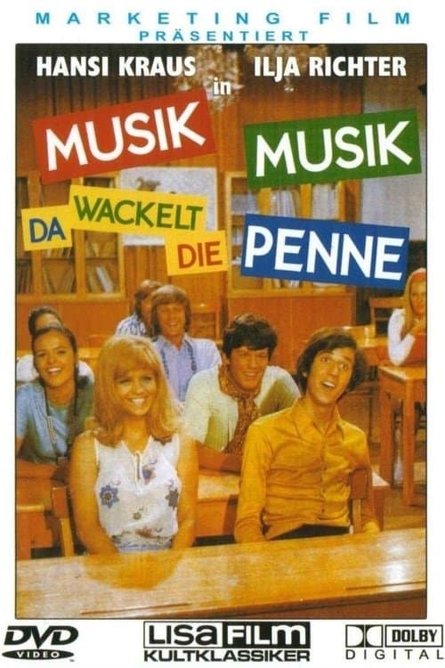 Musik, Musik - da wackelt die Penneのポスター