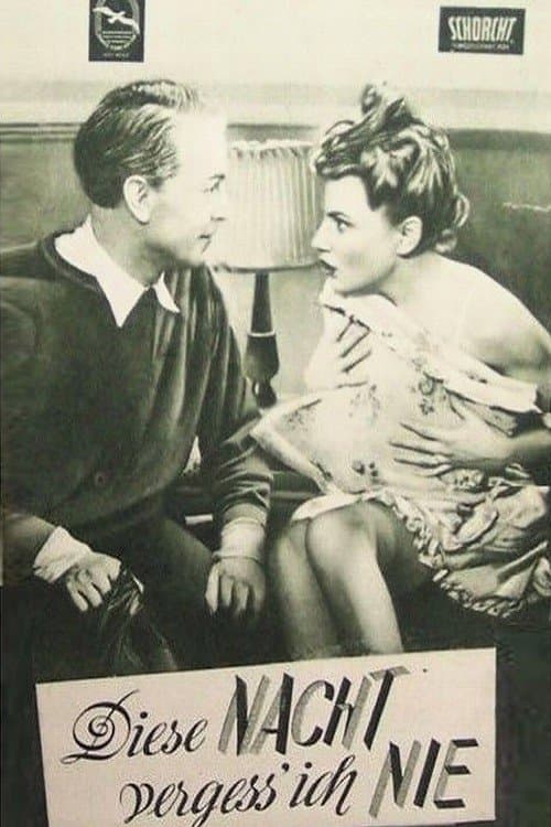 Diese Nacht vergess ich nieのポスター
