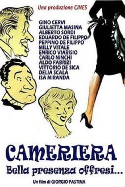Cameriera bella presenza offresi...のポスター