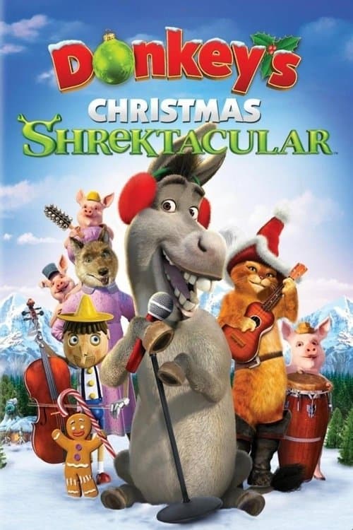 Donkey's Christmas Shrektacularのポスター