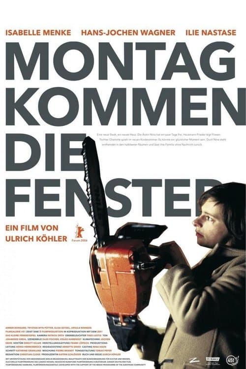Montag kommen die Fensterのポスター