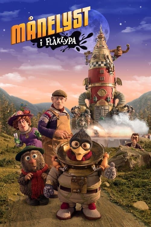 Månelyst i Flåklypaのポスター