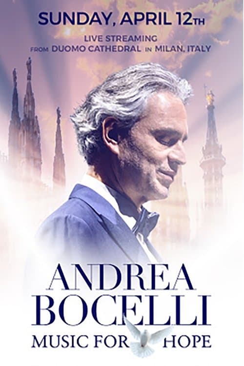 Andrea Bocelli: Music For Hope - Live From Duomo di Milanoのポスター