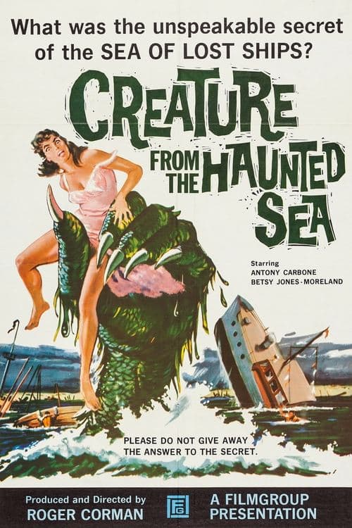 Creature from the Haunted Seaのポスター