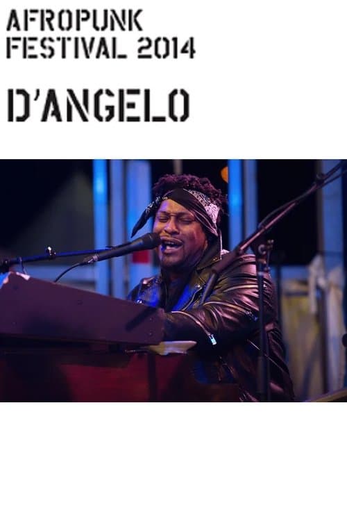 D'Angelo: Afropunk Festivalのポスター