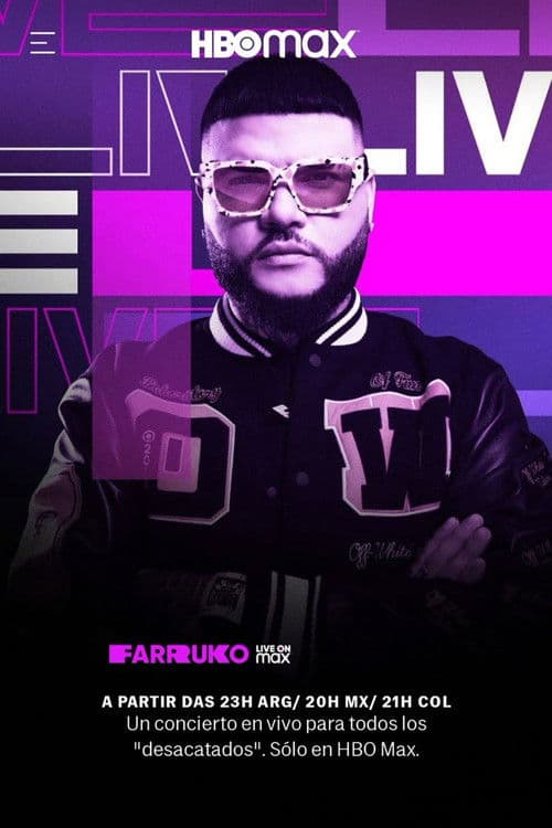 Farruko Live On Maxのポスター