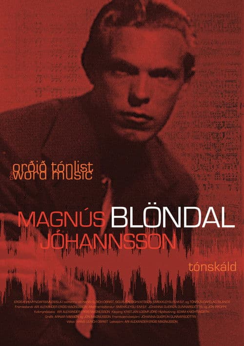 Orðið tónlist: Magnús Blöndal Jóhannssonのポスター