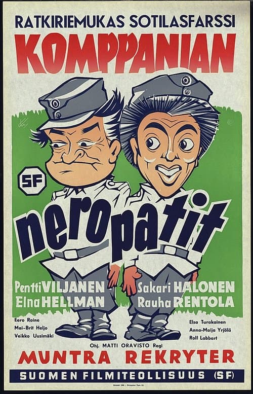 Komppanian neropatitのポスター